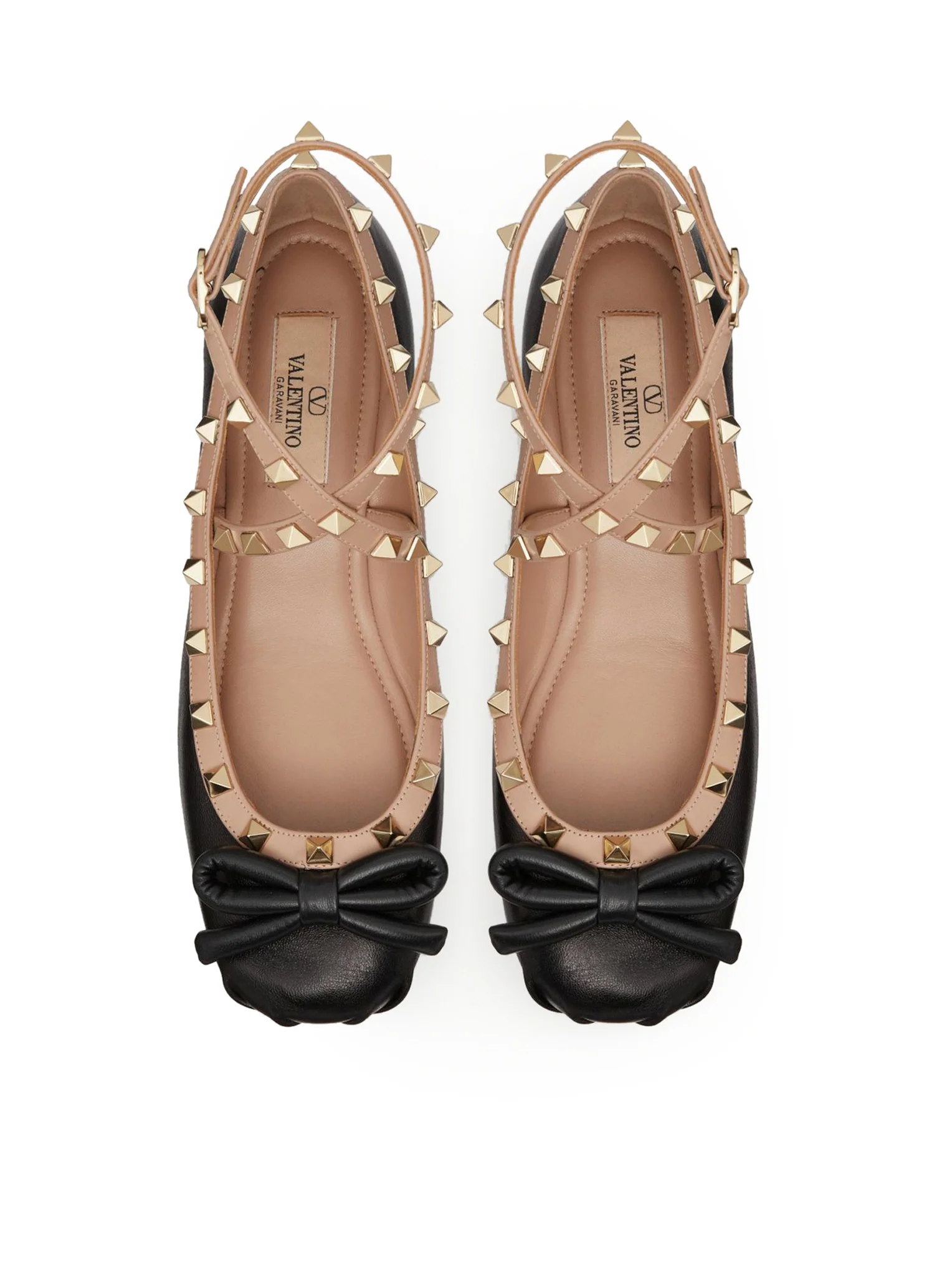 ROCKSTUD BALLERINA IN NAPPA - Image 5
