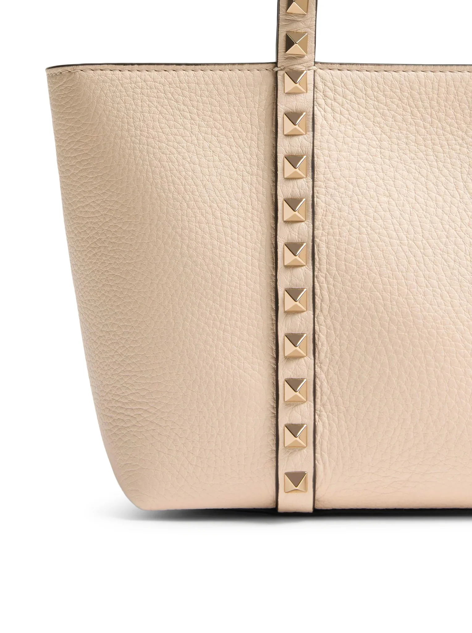 ROCKSTUD MINI TOTE IN HAMMERED LEATHER - Image 6