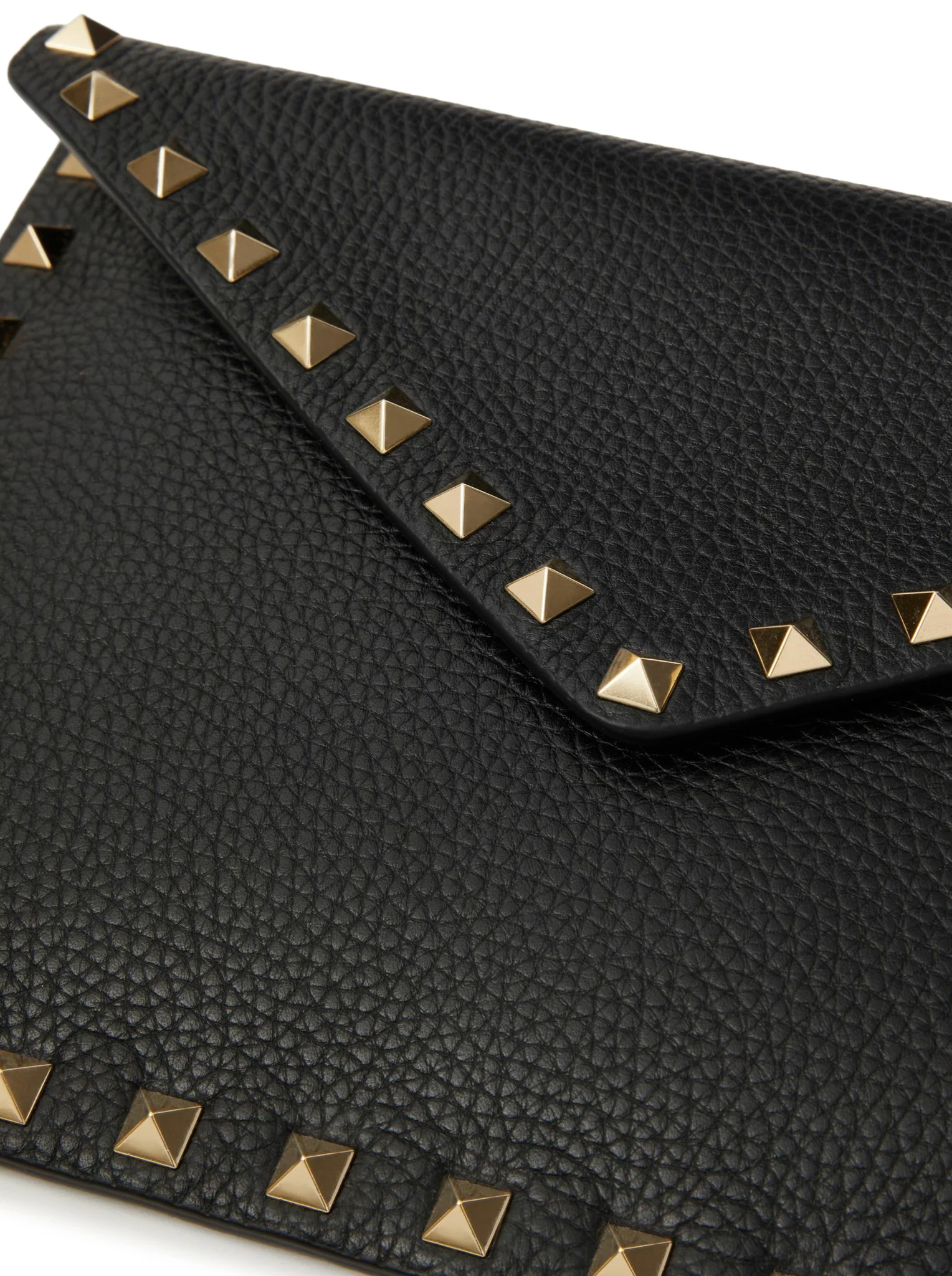 ROCKSTUD POUCH IN GARNET CALFSKIN - Image 6