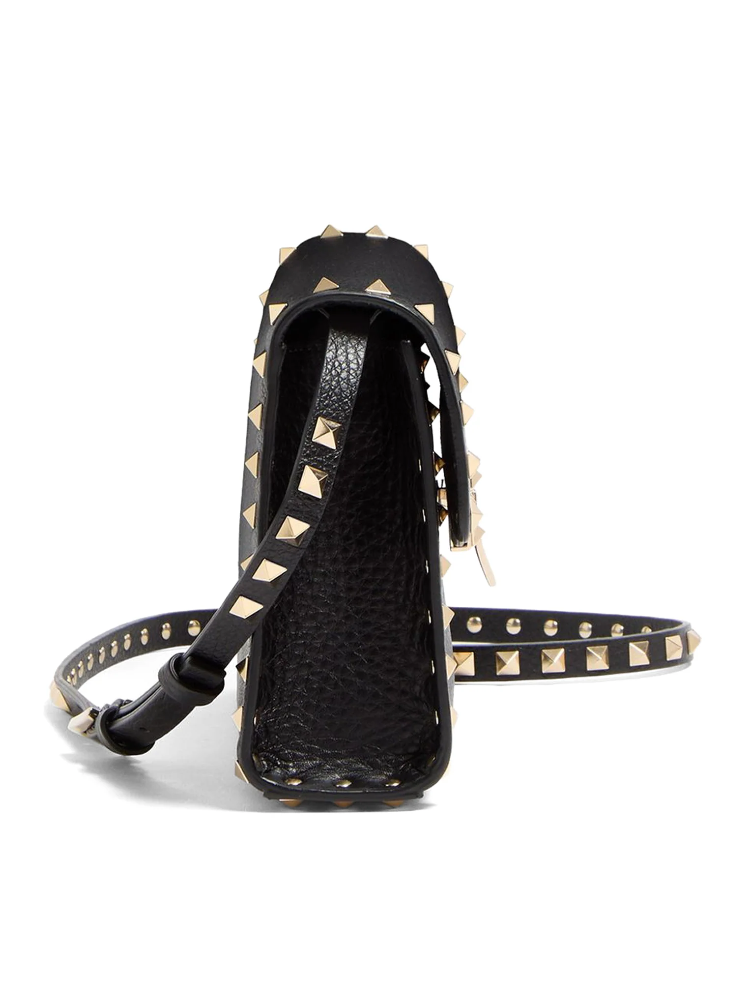 ROCKSTUD SMALL GARNET CALFSKIN CROSSBODY BAG - Image 5