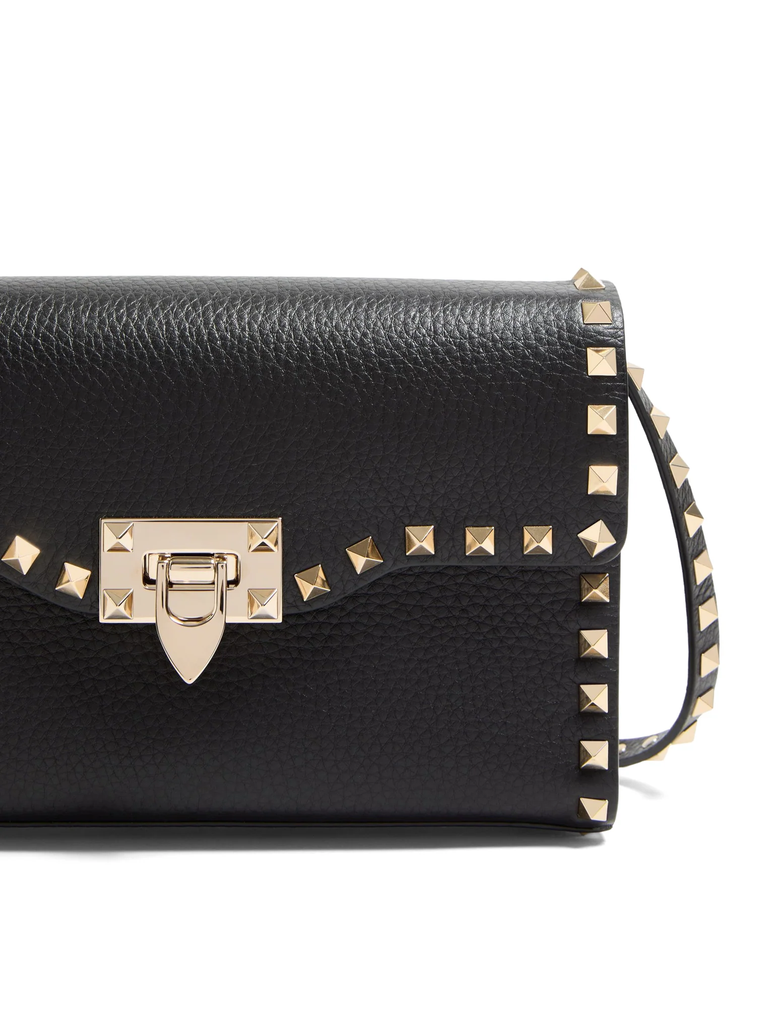 ROCKSTUD SMALL GARNET CALFSKIN CROSSBODY BAG - Image 6