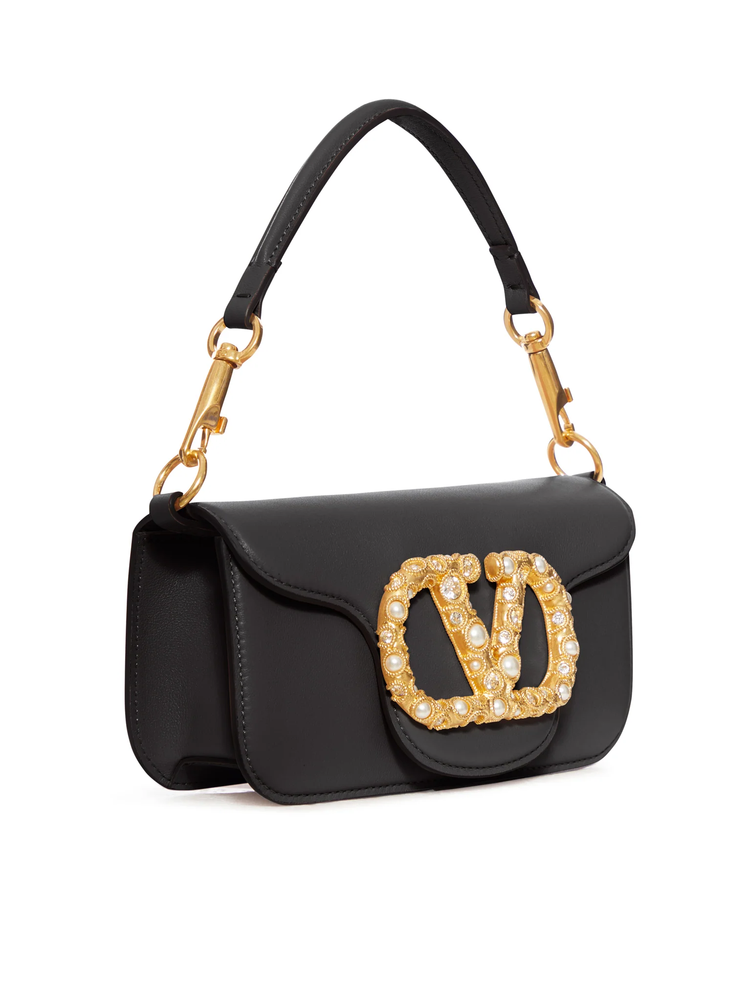 SMALL LOCO` CALFSKIN BAG WITH JEWEL LOGO - Image 2