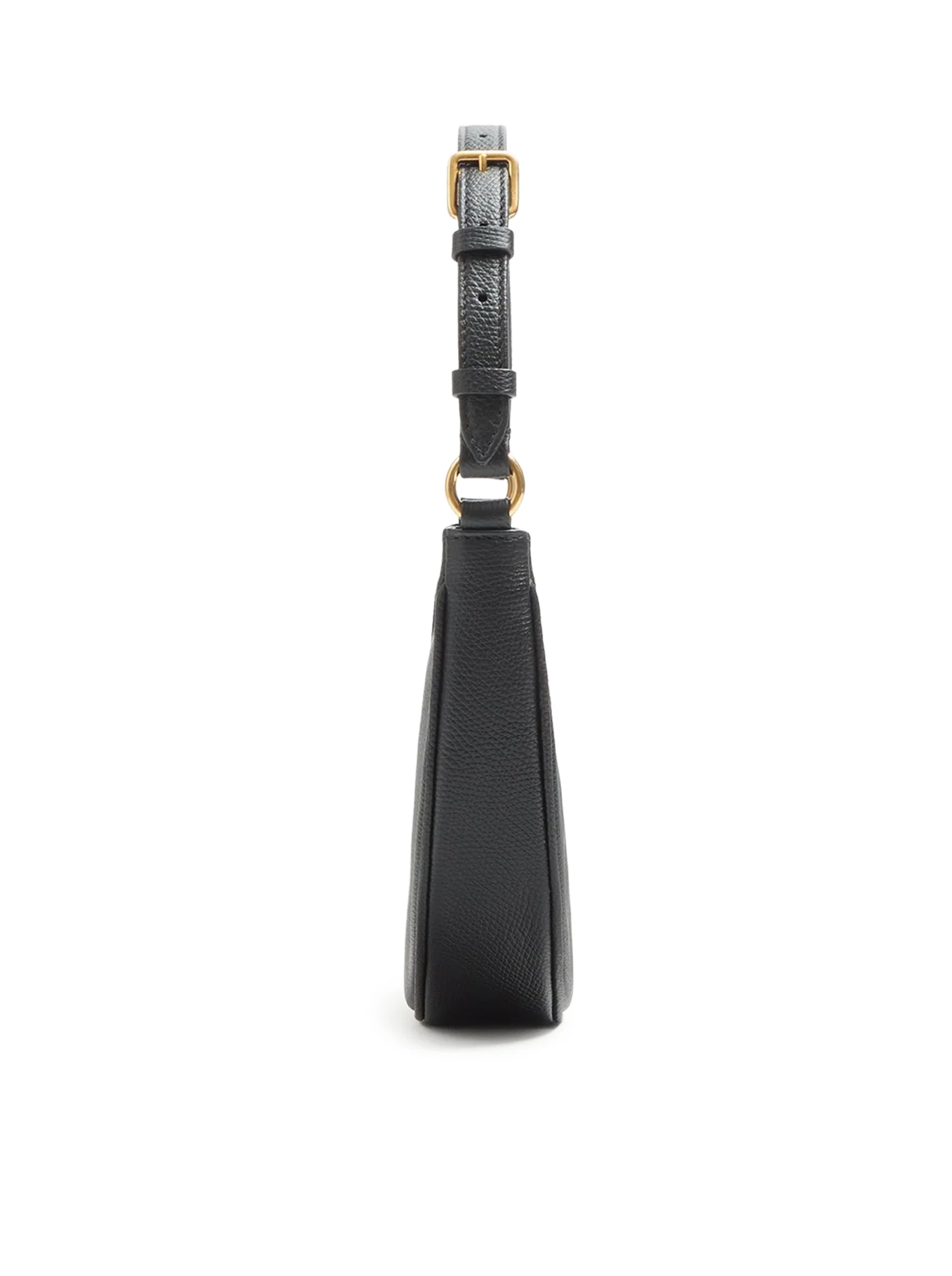 VLOGO SIGNATURE MINI HOBO BAG IN BLACK GARNET CALFSKIN - Image 5