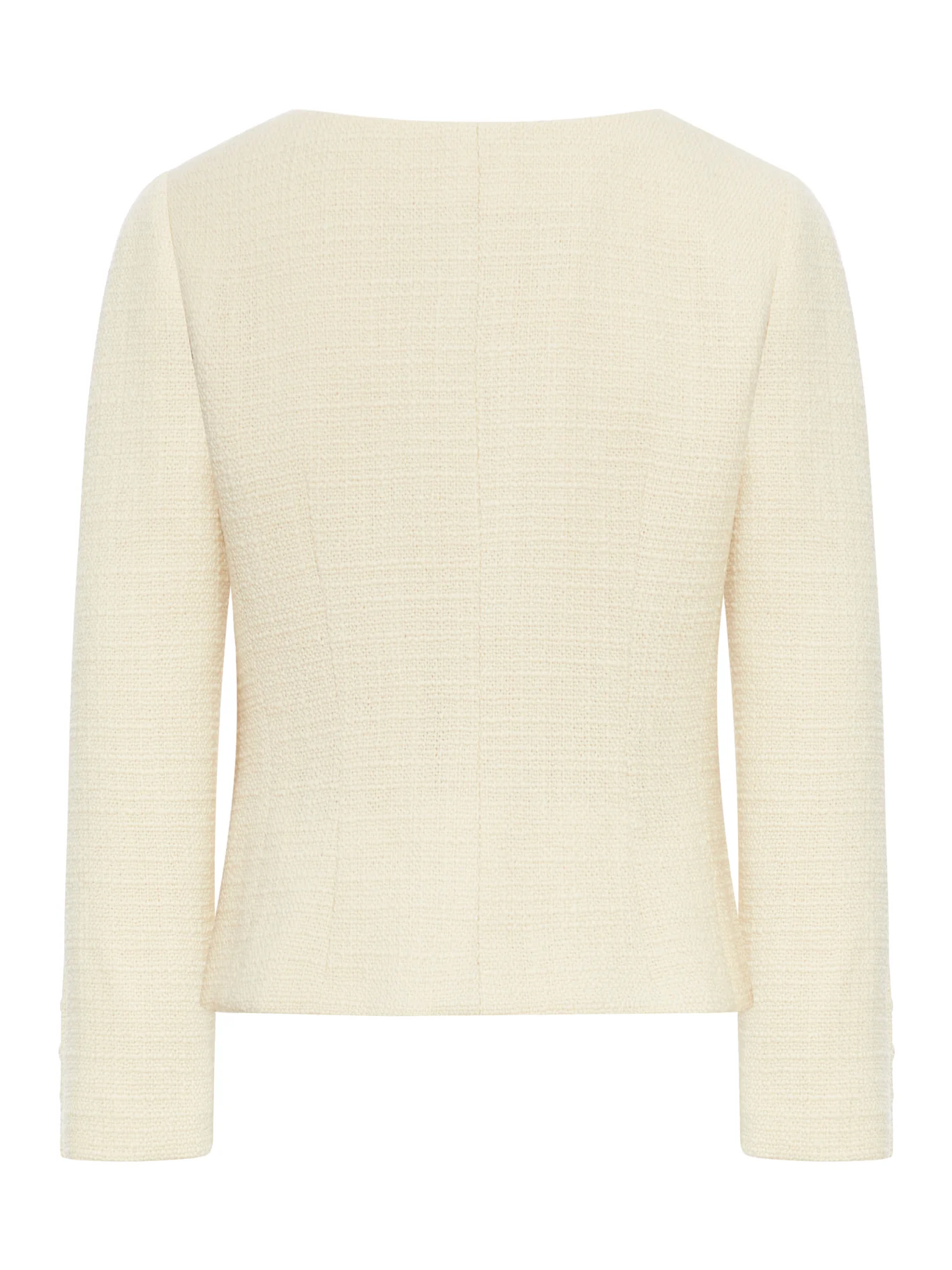 WOOL CREPE JACKET WITH APPLIED BOW - Image 2