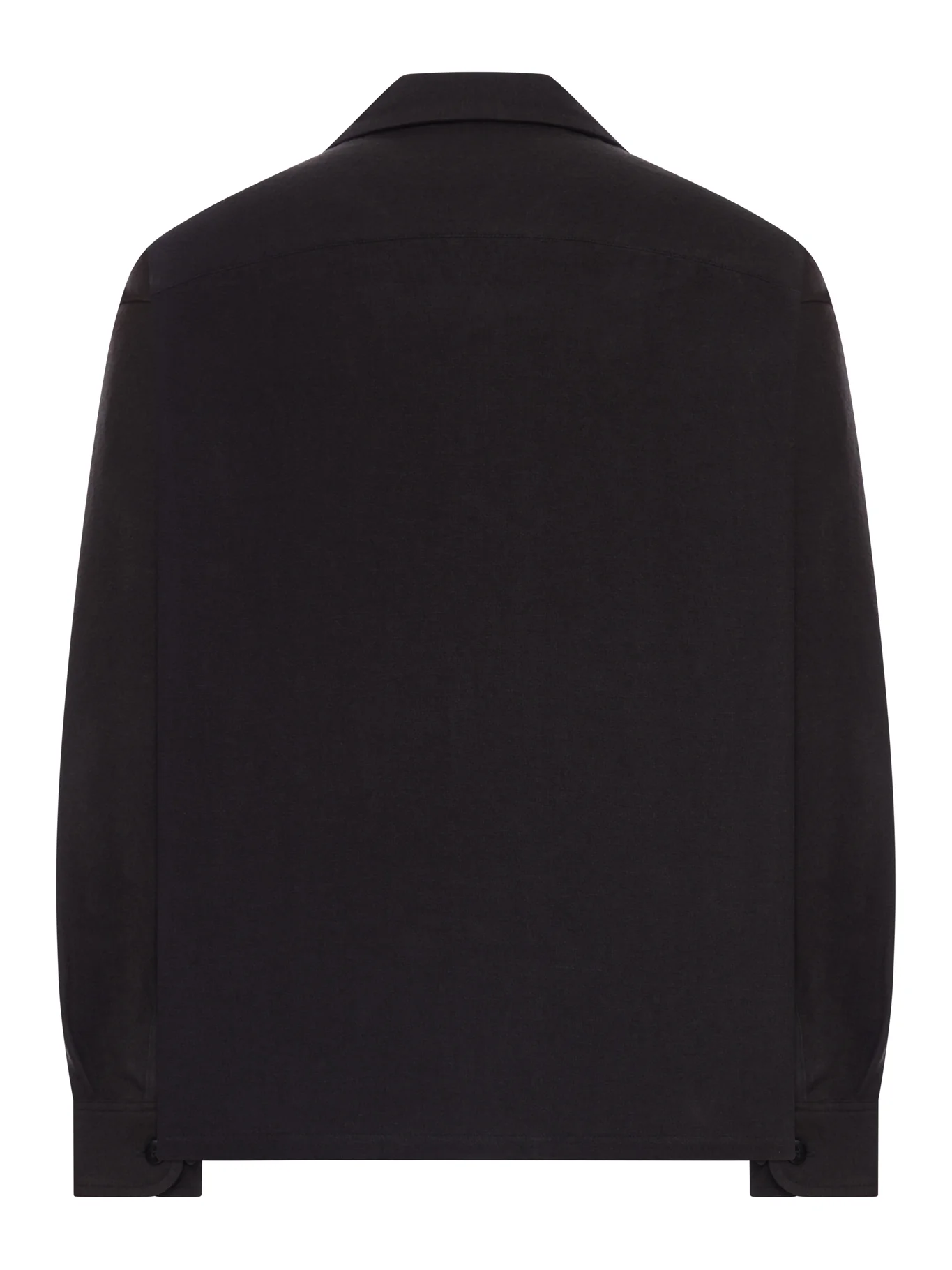 WOOL OVERSHIRT WITH PATCH POCKETS - Image 2