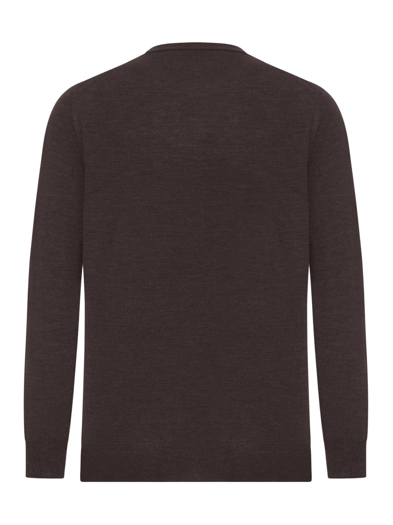 CREW NECK SWEATER IN FINE COMBED WOOL - Image 2