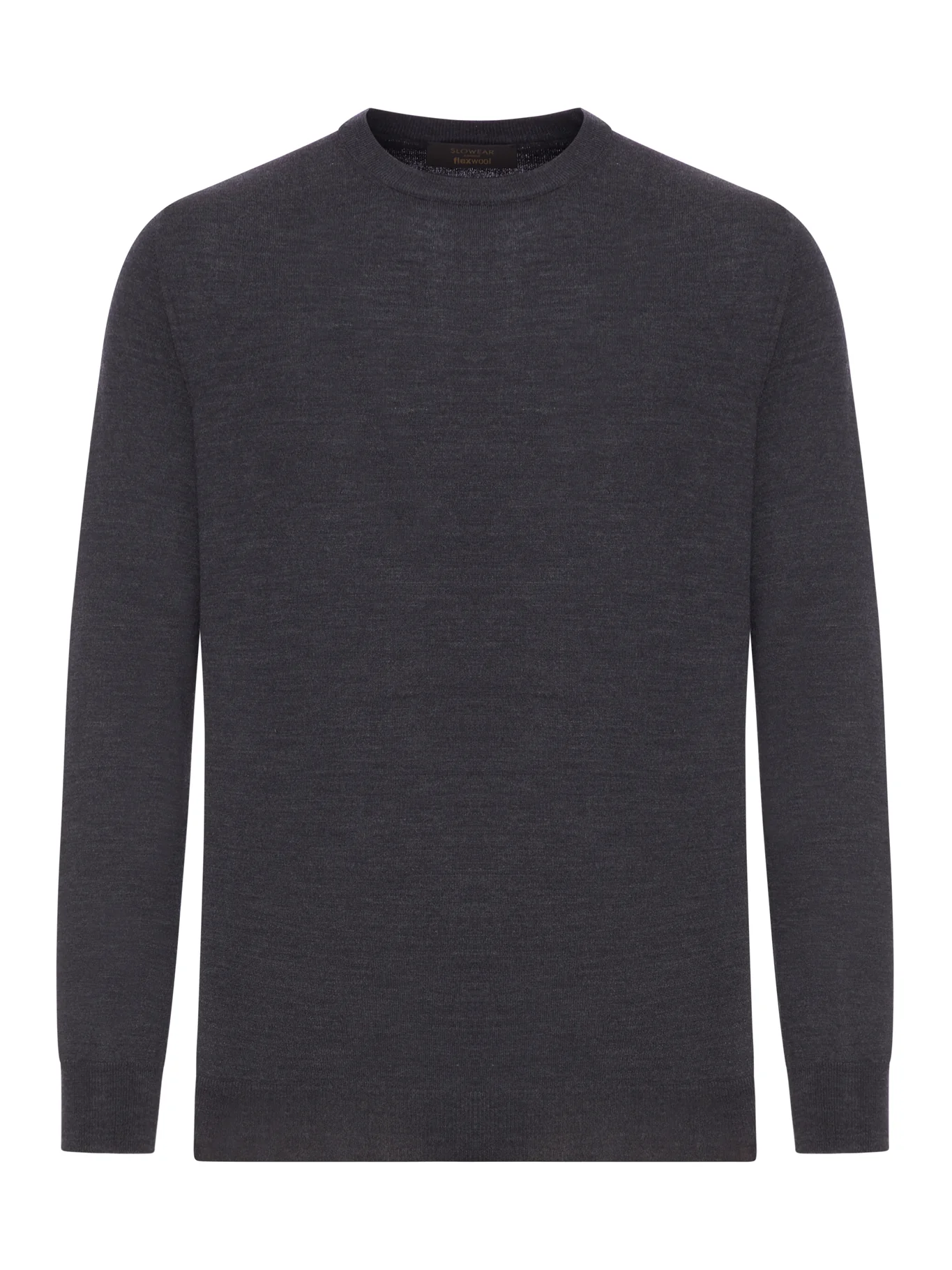 MELANGE EFFECT WOOL SWEATER