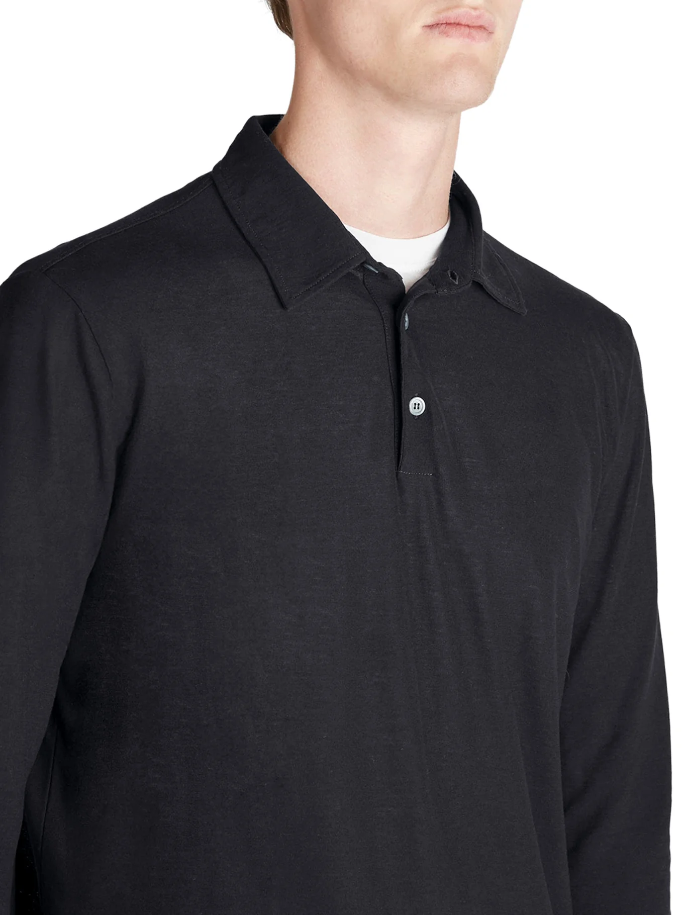 SLIM FIT POLO IN ICE COTTON - Image 4