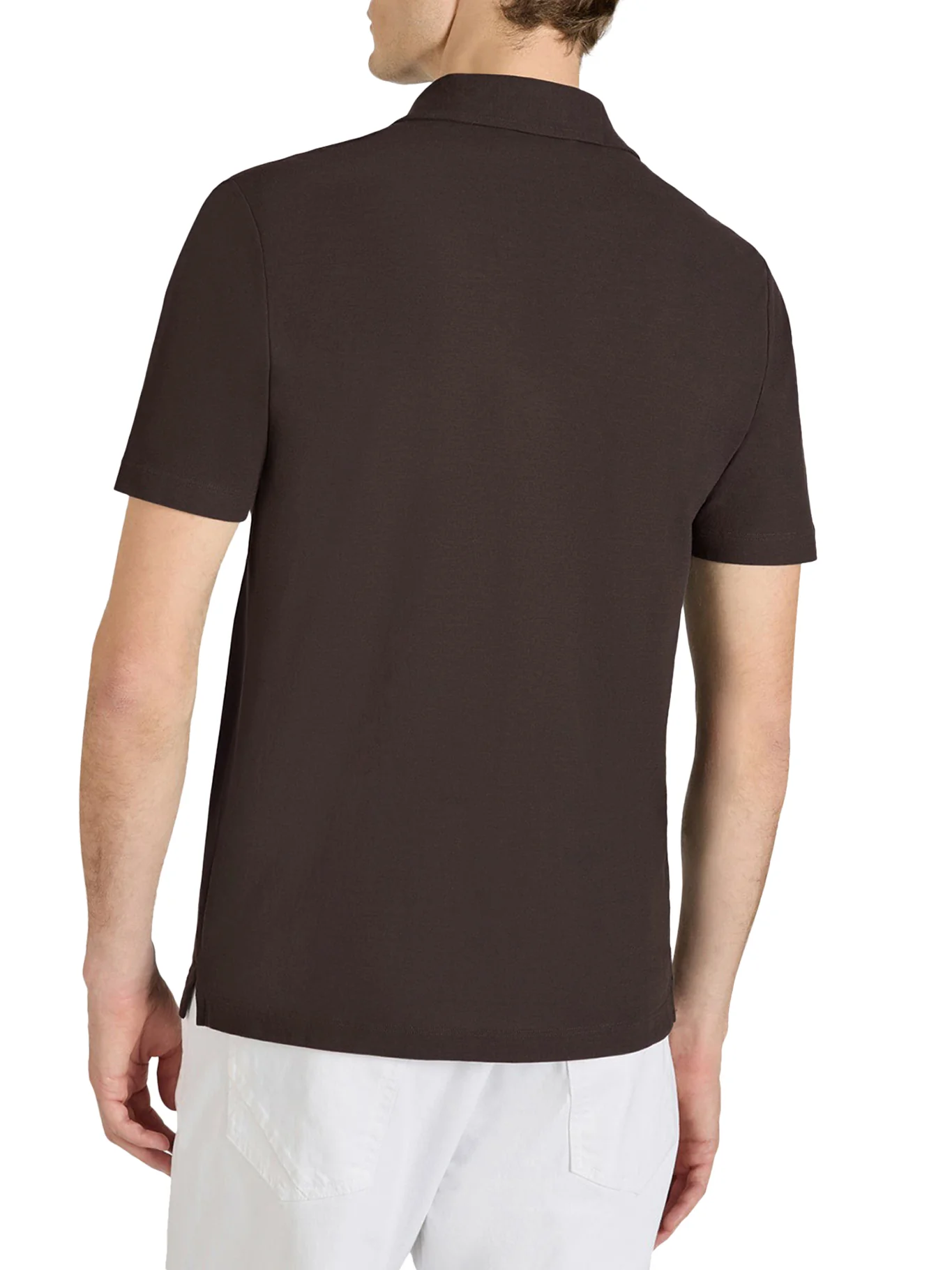 SLIM FIT POLO IN ICE COTTON - Image 3