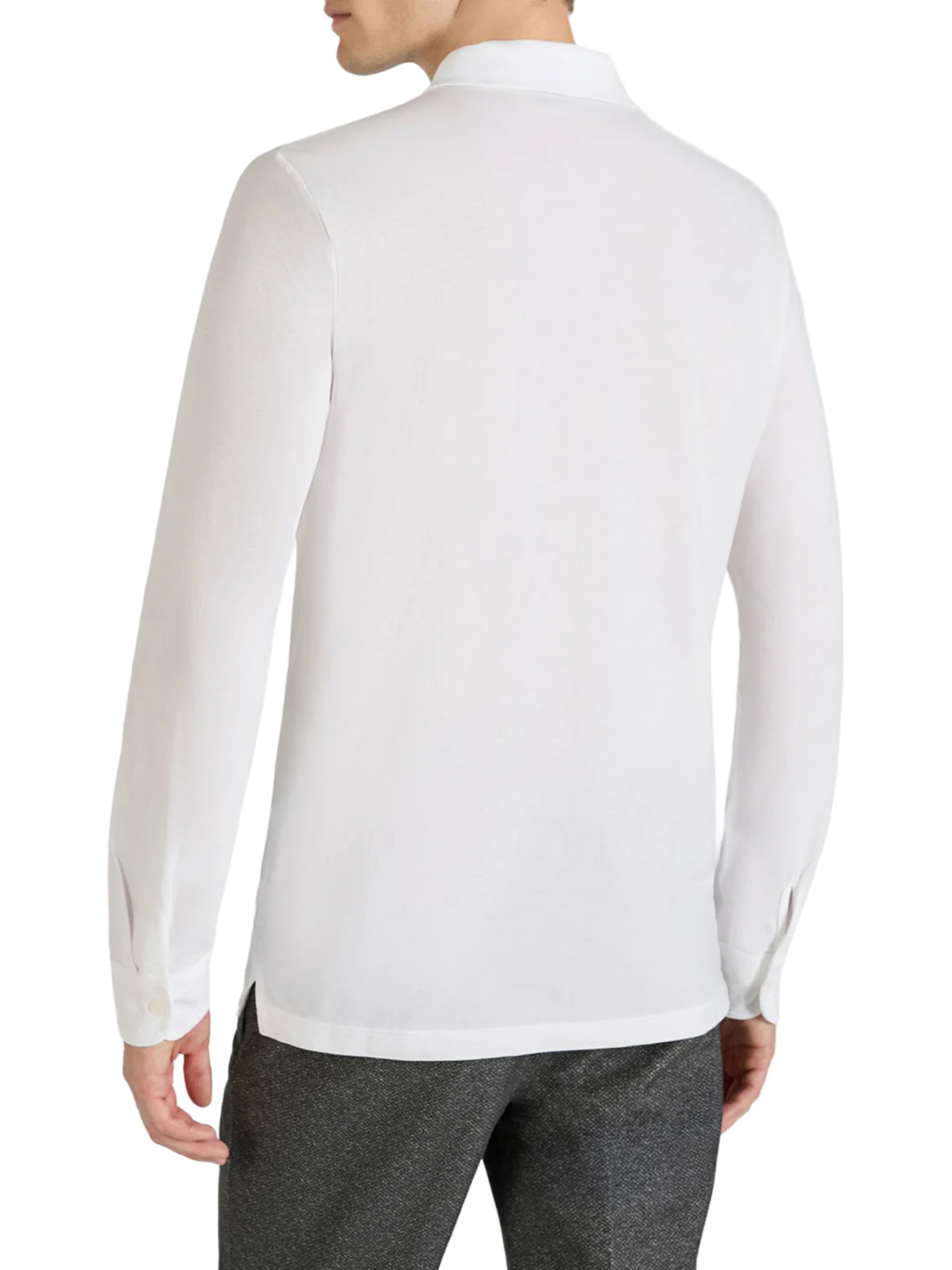 SLIM FIT POLO IN ICE COTTON - Image 3