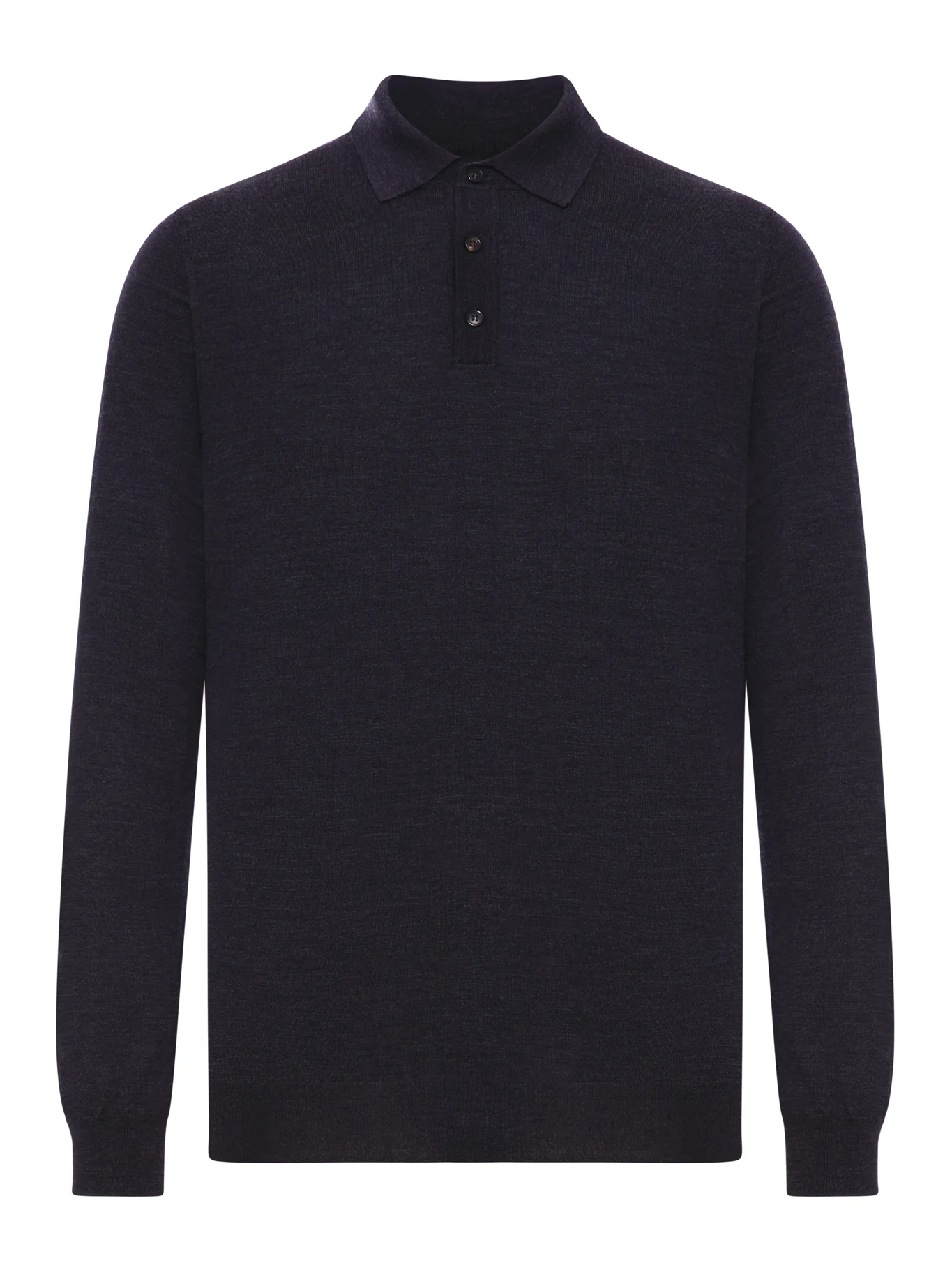 POLO SHIRT IN FINE COMBED WOOL