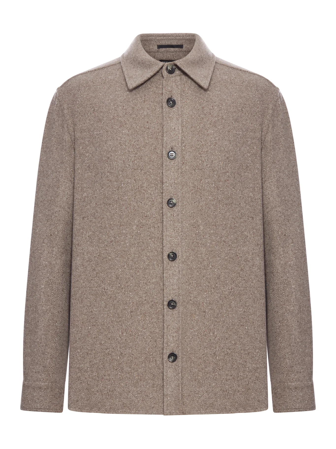 CASHMERE AND SILK OVERSHIRT
