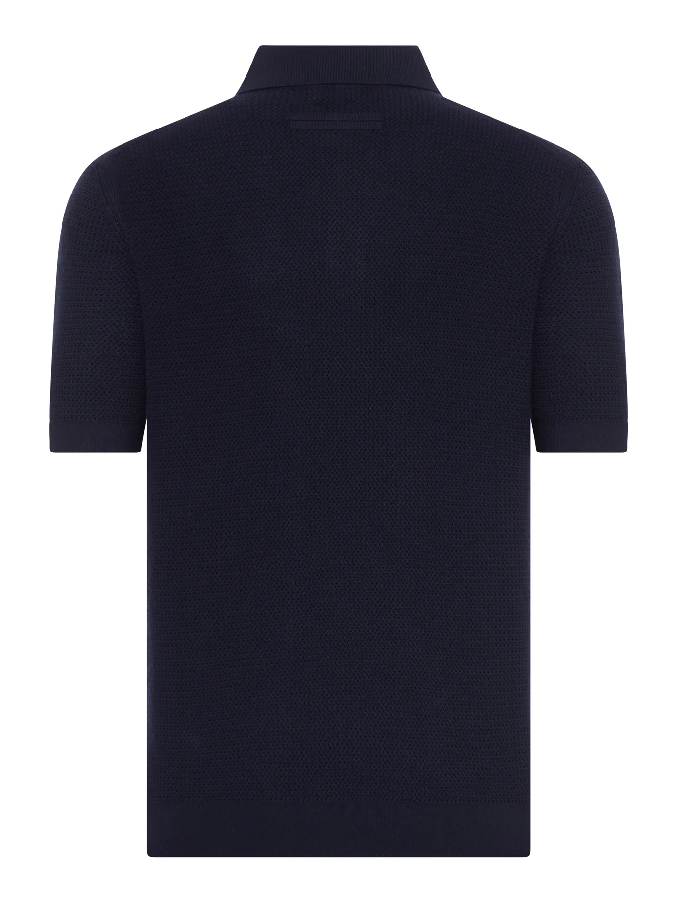 COTTON V-NECK POLO SHIRT - Image 2