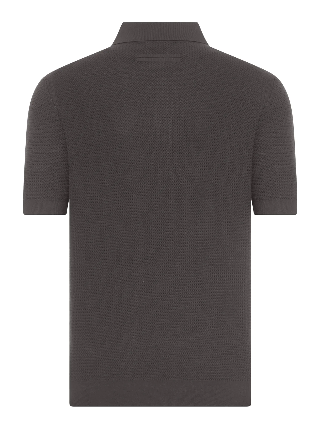 COTTON V-NECK POLO SHIRT - Image 2