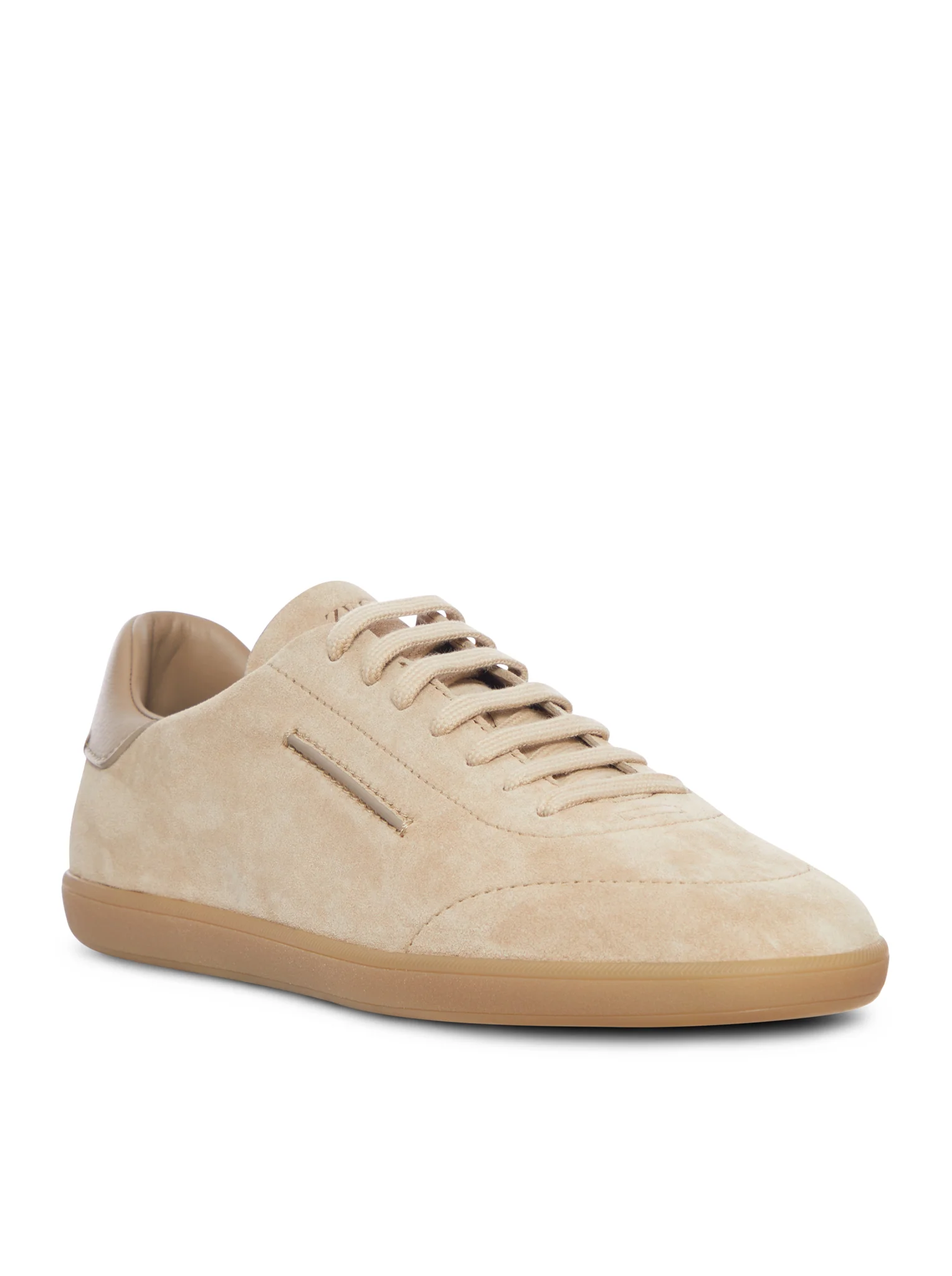 LOW-TOP SUEDE SNEAKERS - Image 2