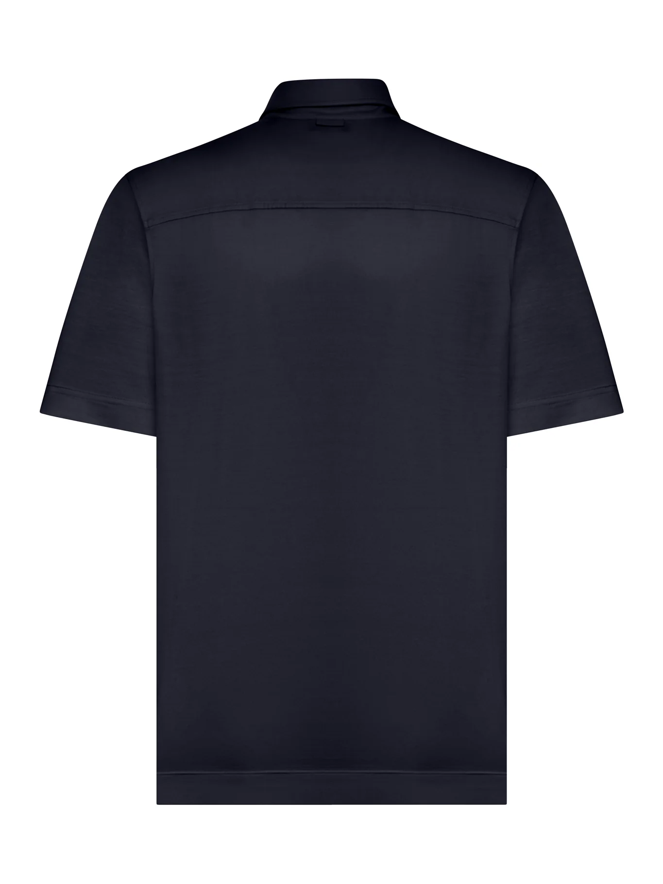 SILK AND COTTON KNITTED POLO SHIRT - Image 2