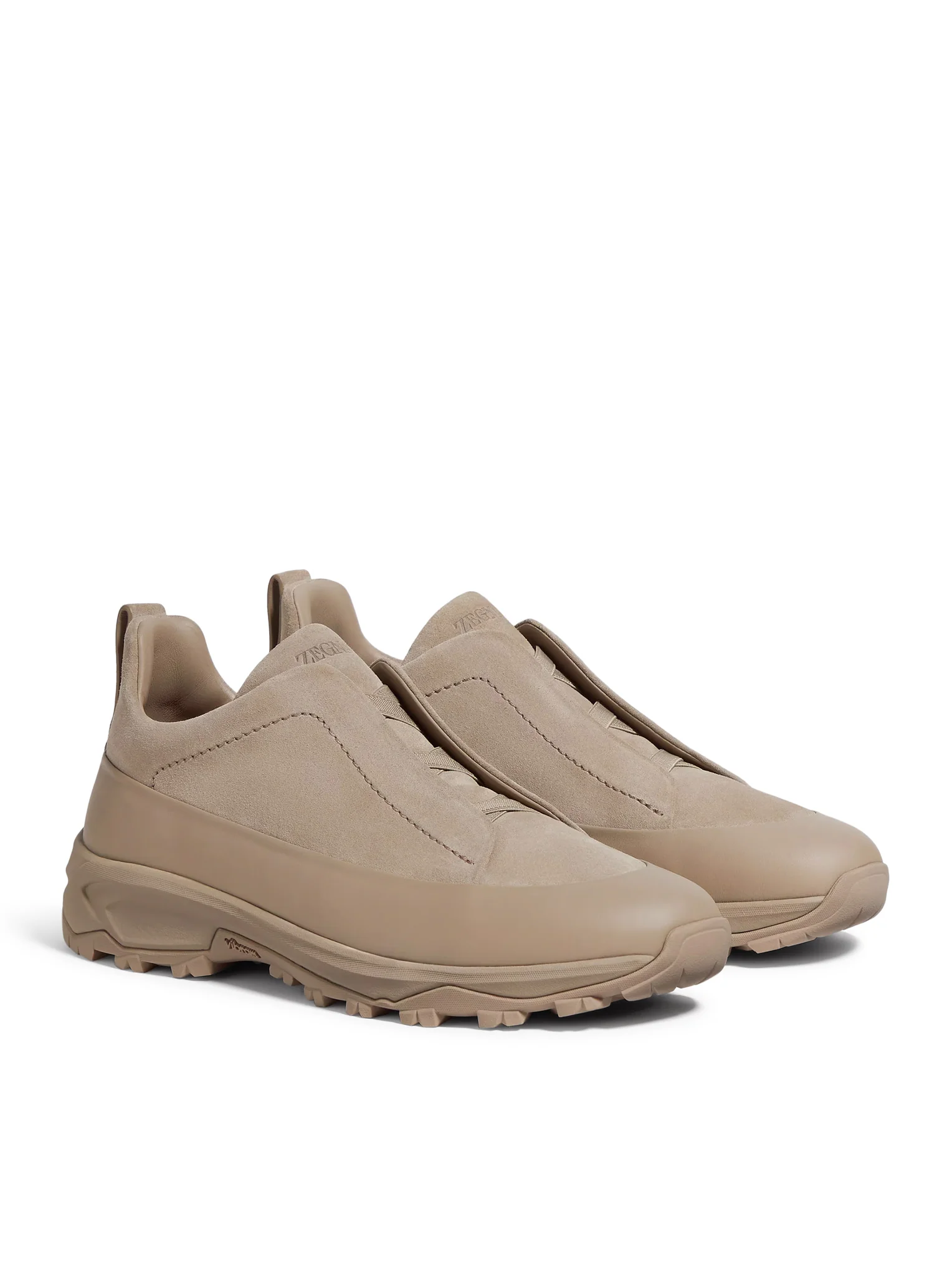 TRIPLE STITCH™ MONTE SNEAKER IN LEATHER AND SUEDE - Image 3