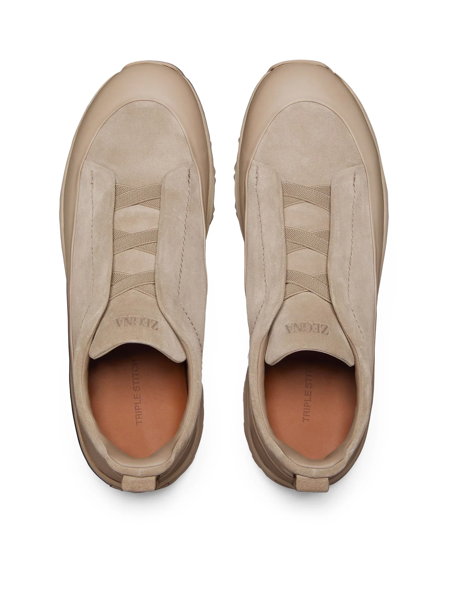 TRIPLE STITCH™ MONTE SNEAKER IN LEATHER AND SUEDE - Image 4