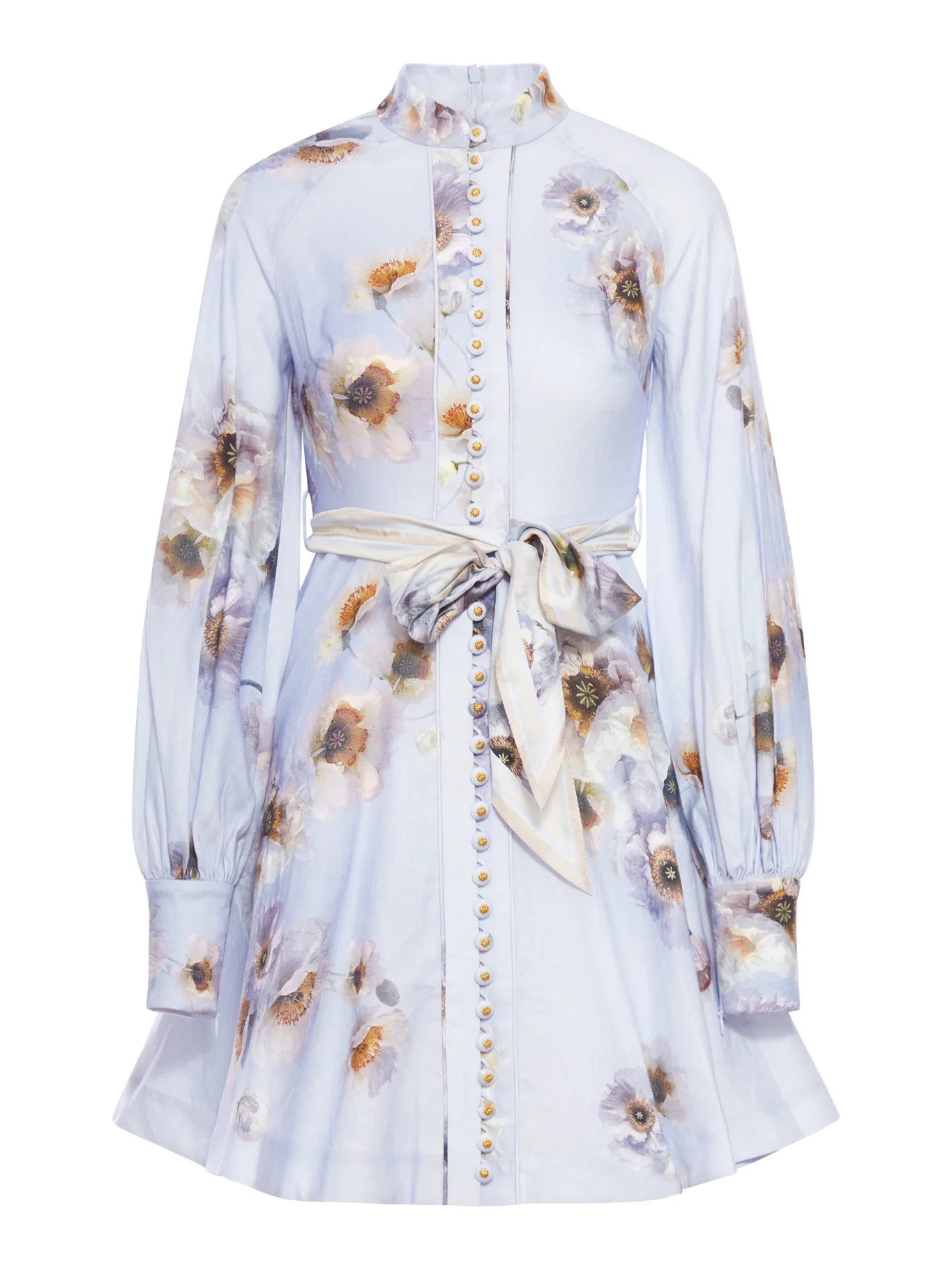 HYPNOTIC BUTTONED MINI DRESS